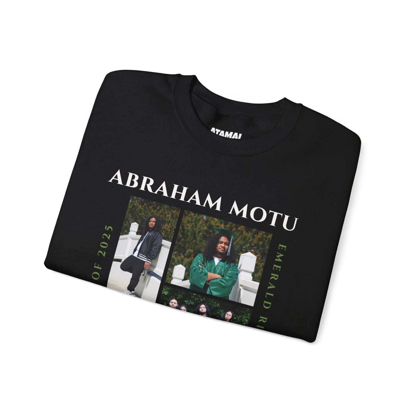 Graduation Crewneck Sweatshirt - Class of 2025 Design