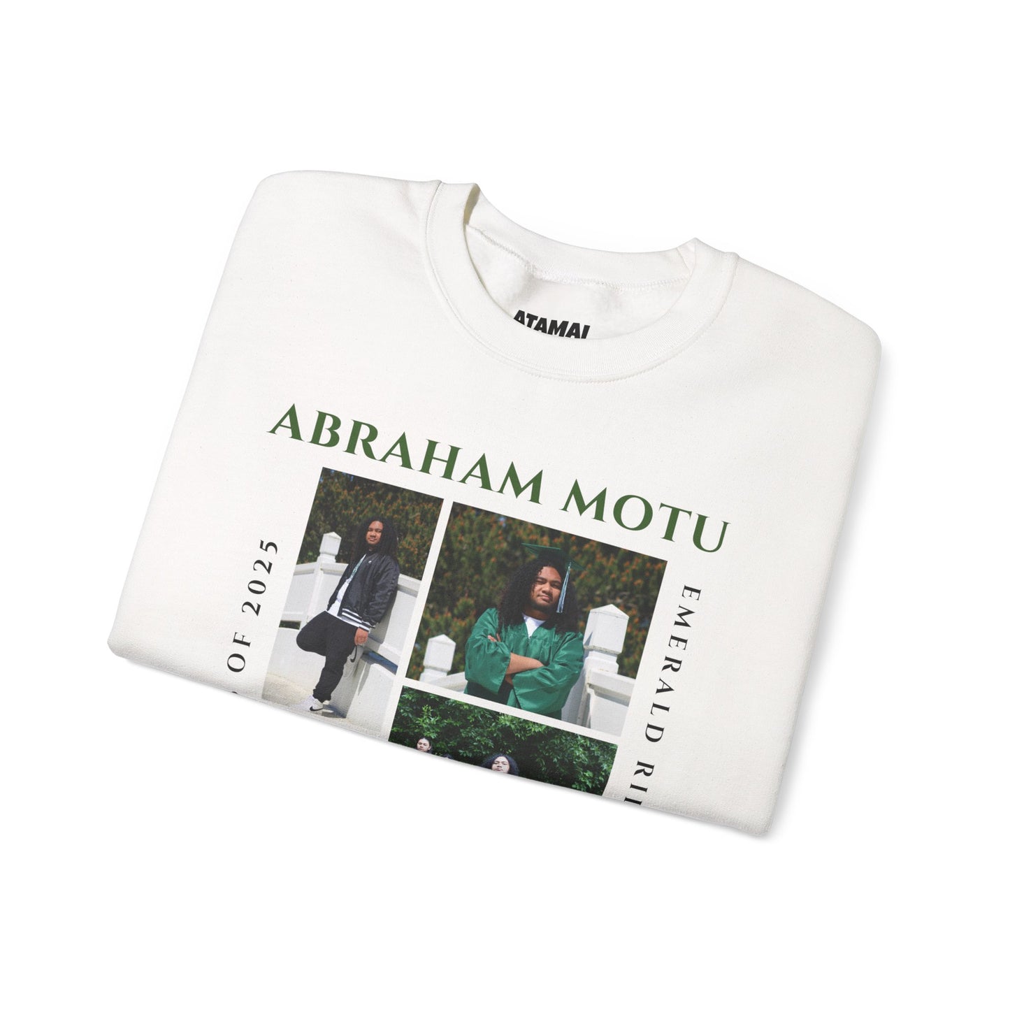 Graduation Crewneck Sweatshirt - Class of 2025 Design