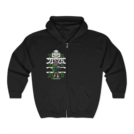 Abraham Motu Graduation Heavy Blend™ Full Zip Hooded Sweatshirt